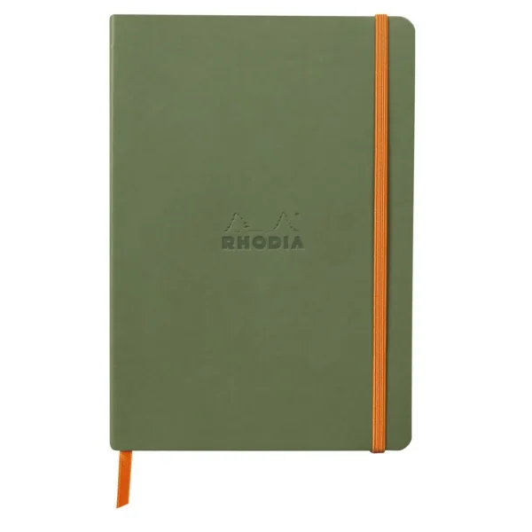 Notatbok RHODIA A5 grønn
