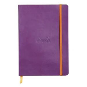 Notatbok RHODIA A5 90g linjert purple
