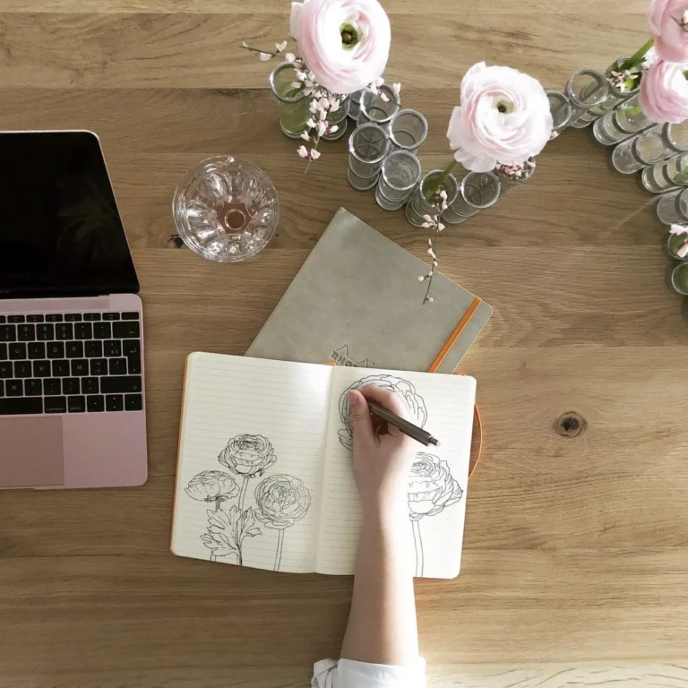 Notatbok RHODIA A5 beige - Bilde 4