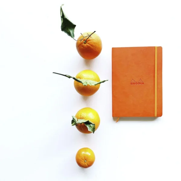 Notatbok RHODIA A5 oransje