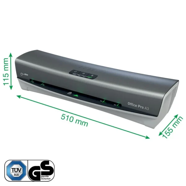 Lamineringsmaskin LEITZ iLAM OP A3 Sølv