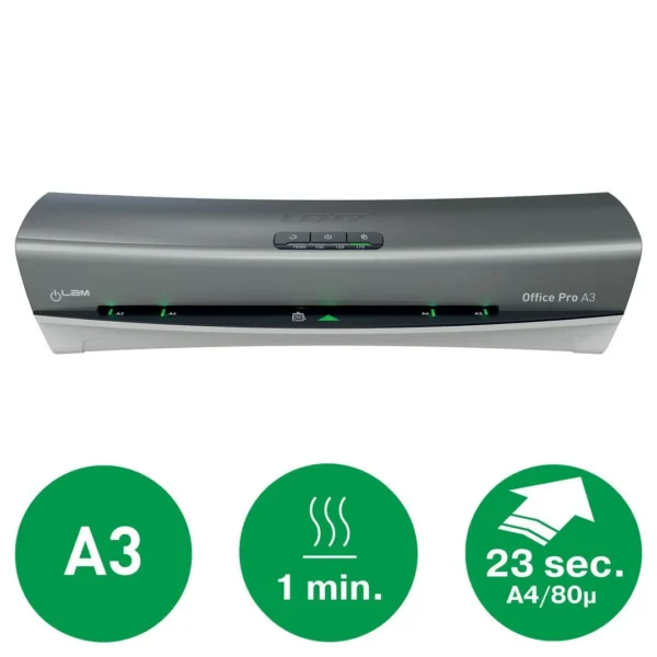 Lamineringsmaskin LEITZ iLAM OP A3 Sølv