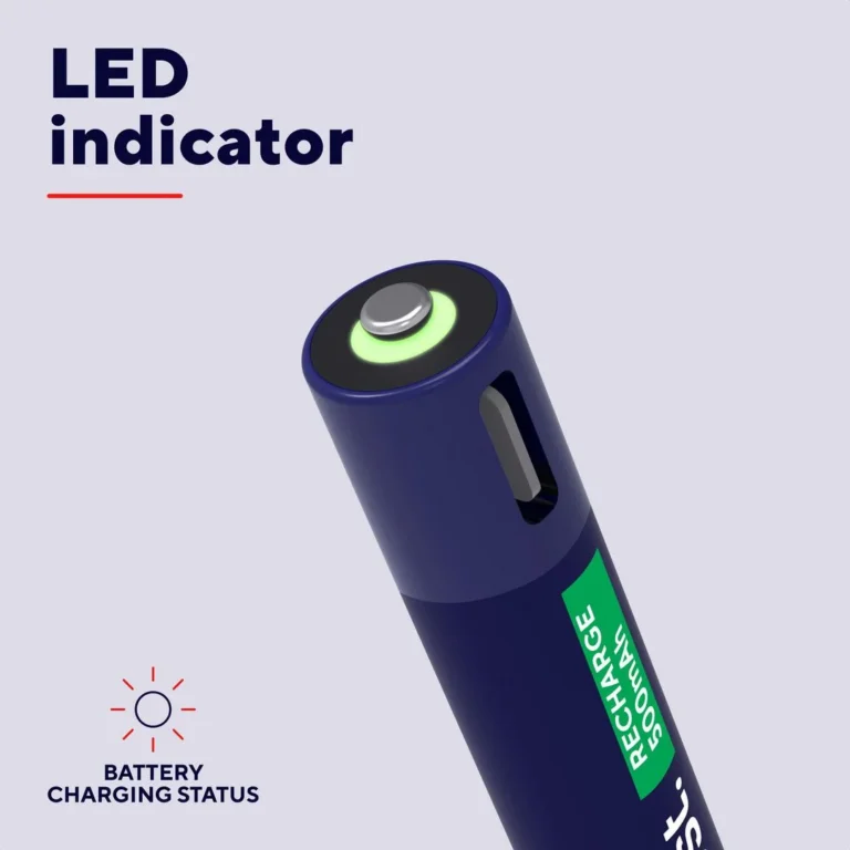 Batteri TRUST USB-C Oppladbare AAA (4) - Bilde 4