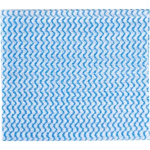 Engangsklut 50x35cm blå/hvit (50)