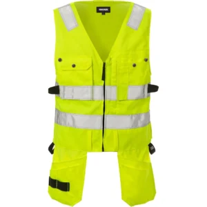 Vest FRISTADS 5003 PLU håndv. HiVis 2XL