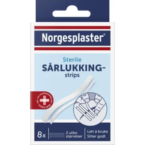 Sårlukkingsstrips NORGESPLASTER (8)