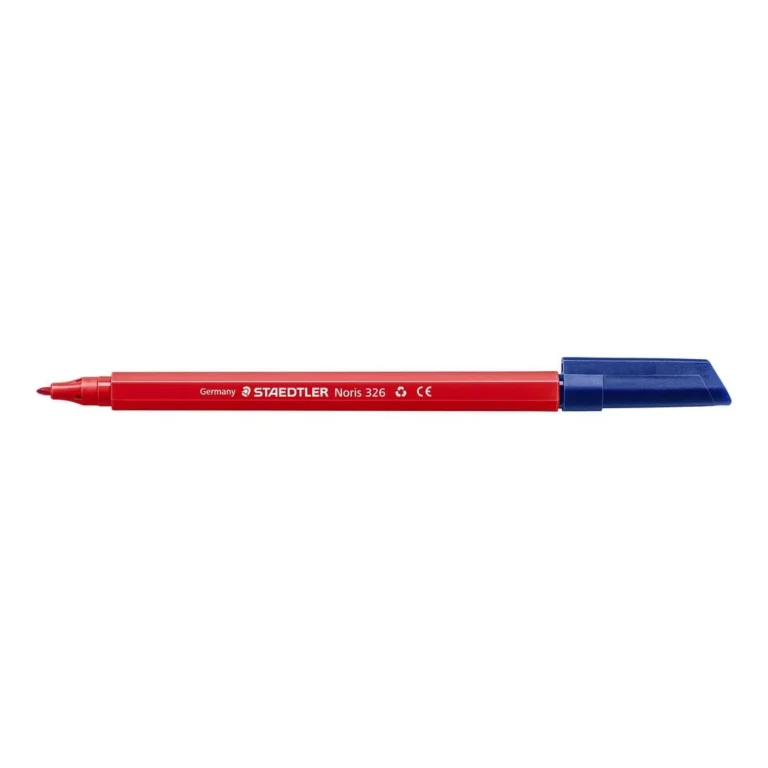 Fiberpenn STAEDTLER Noris 326 1,0mm rød - Bilde 2
