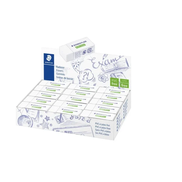 Viskelær STAEDTLER PVC fritt 45x19x13mm