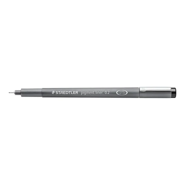 Fiberpenn STAEDTLER 0,2mm sort