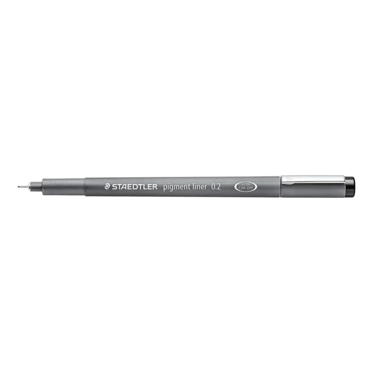 Fiberpenn STAEDTLER 0,2mm sort