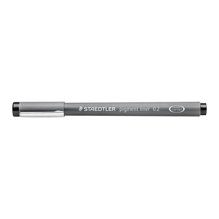 Fiberpenn STAEDTLER 0,2mm sort - Bilde 4