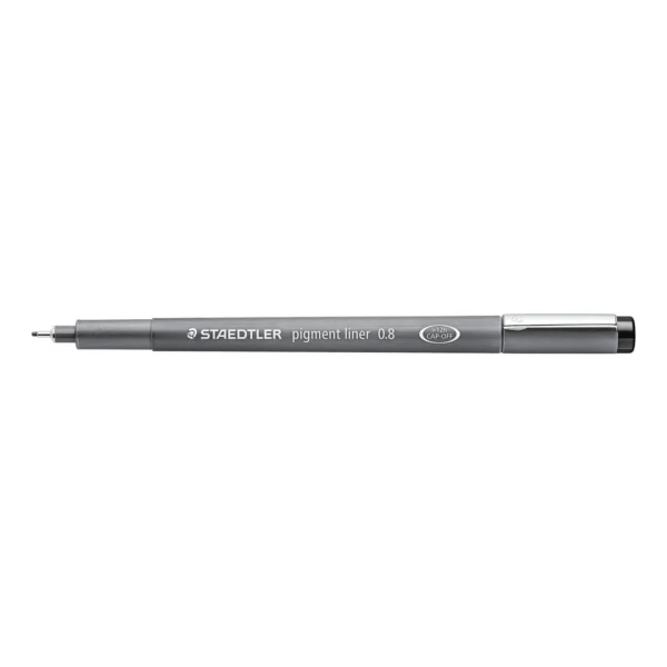 Fiberpenn STAEDTLER 0,8mm sort