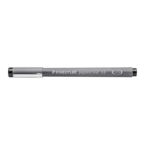 Fiberpenn STAEDTLER 0,8mm sort