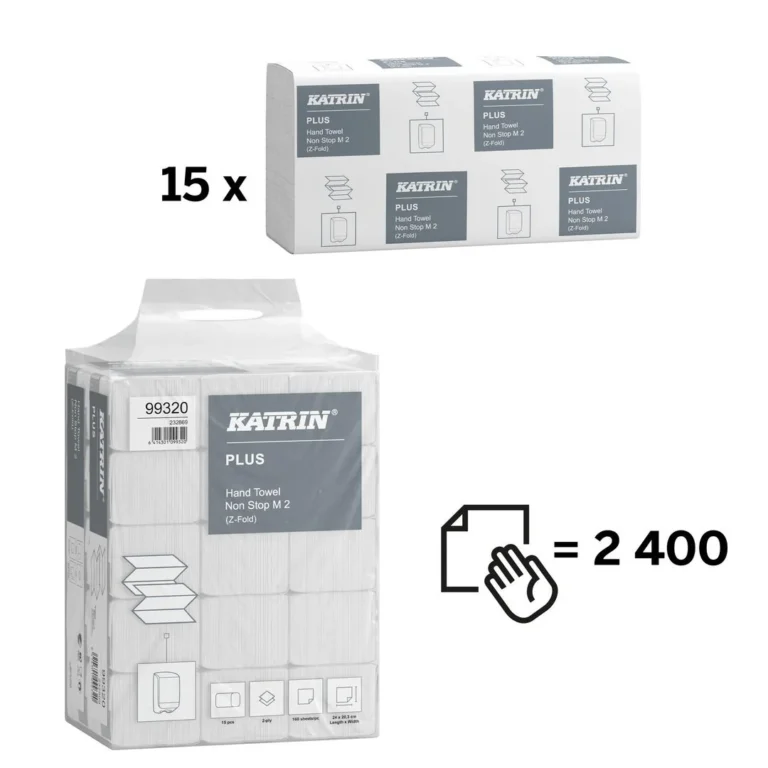 Tørkeark KATRIN Plus 24x20 2L (2400) - Bilde 6