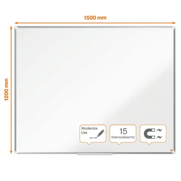 Whiteboard NOBO PremiumP lakk 120x150cm