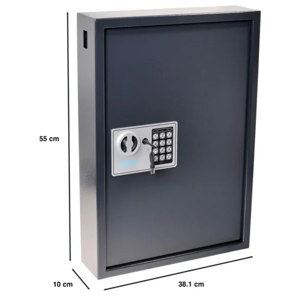 Nøkkelskap PAVO kodelås 50 nøkler sort