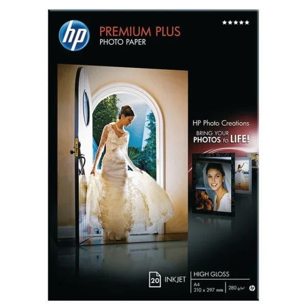 Fotopapir HP Prem plus A4 gloss (20)