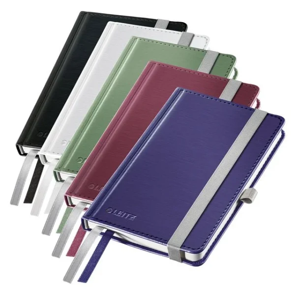 Notatbok LEITZ style A5 linjer sort