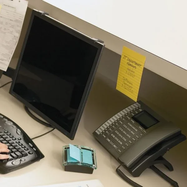 Notatblokk POST-IT SSN 102x152 lj u.gul