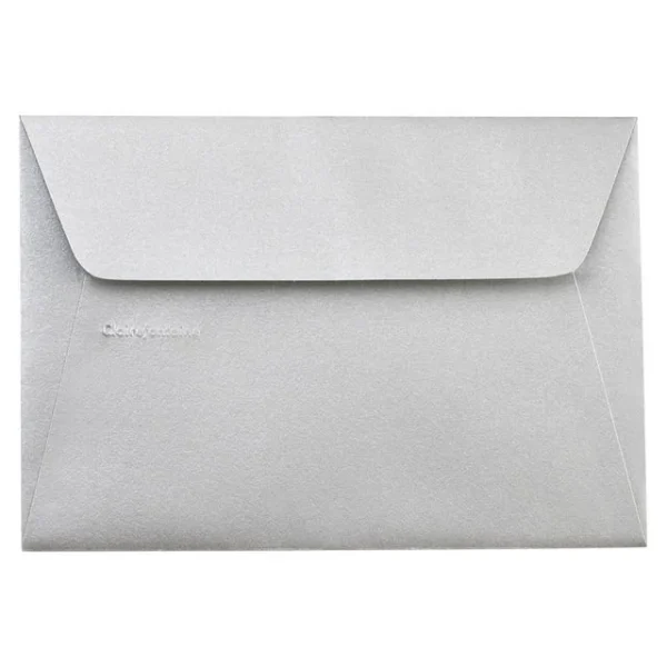 Konvolutt POLLEN 114x162mm sølv(20)