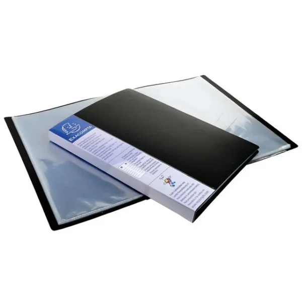 Presentasjonsmappe EXACOMPTA 40l A4 sort