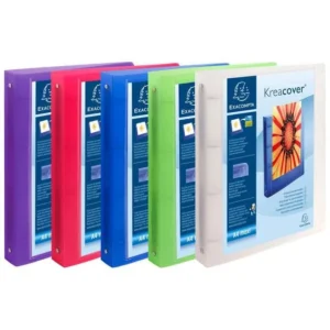 Innstikkperm EXACOMPTA A4+ 30/40 4r ass