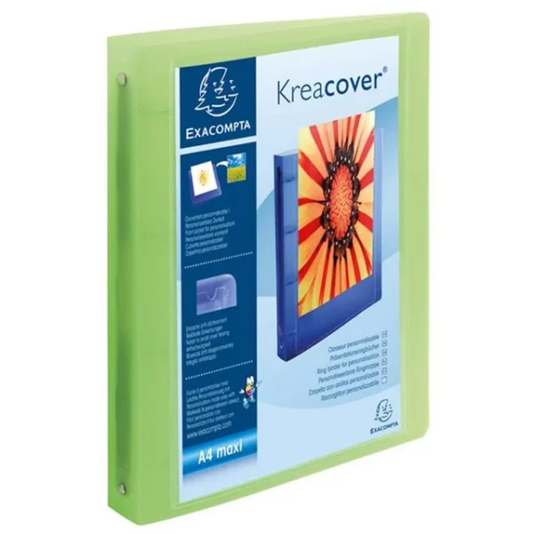 Innstikkperm EXACOMPTA A4+ 30/40 4r ass