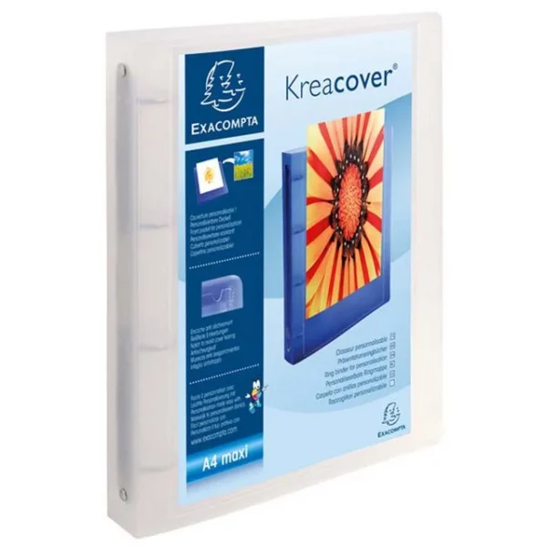 Innstikkperm EXACOMPTA A4+ 30/40 4r ass