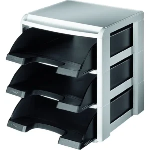 Brevkurvstativ LEITZ Plus sort kurv