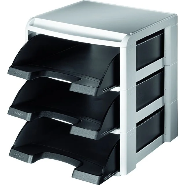 Brevkurvstativ LEITZ Plus sort kurv