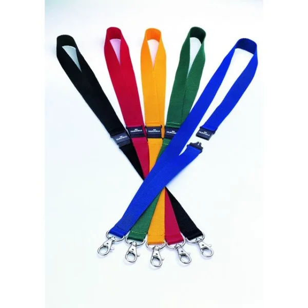 Halssnor DURABLE 88cm m/krok rød (10)