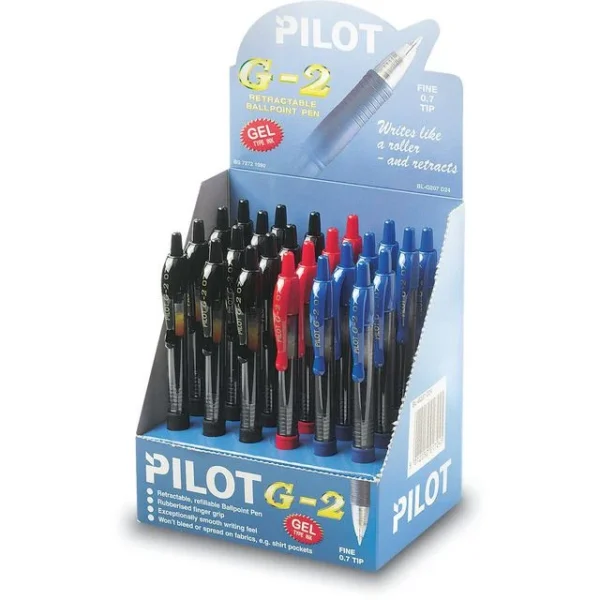 Geleroller PILOTG-2 0,7mm sort