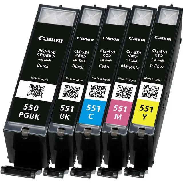 Blekk CANON PGI-550 PGBK sort - Bilde 2