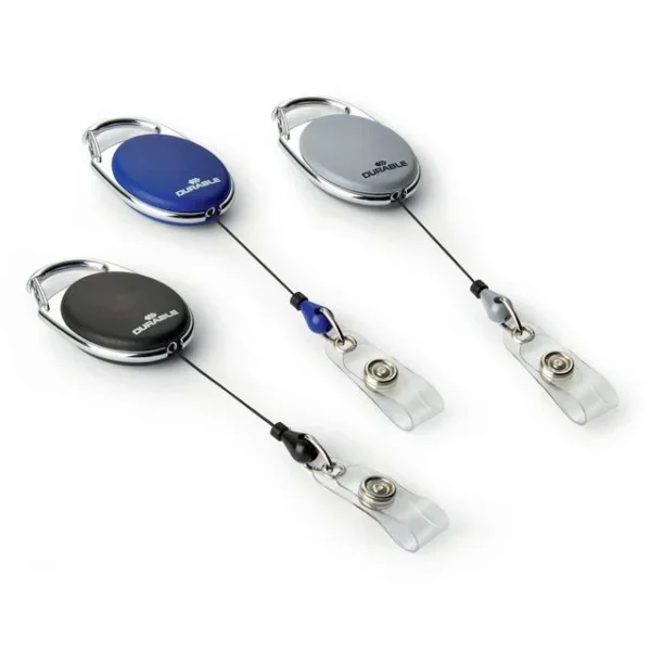 Snelle DURABLE metallclip blå (10)