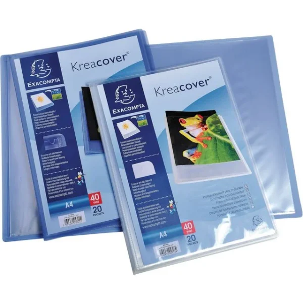 Presentasjonsmappe EXACOMPTA 20l hvit