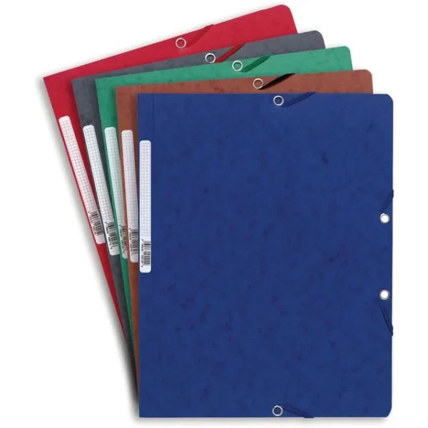 Strikkmappe EXACOMPTA A4 u/kl 400g sort