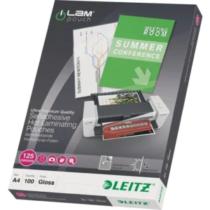 Lamineringslomme LEITZ A4 125my SK (100)