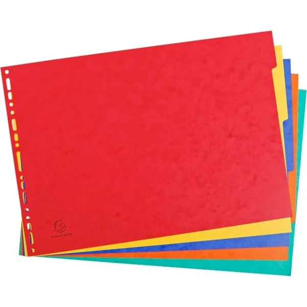 Skilleblad EXACOMPTA A3 landskap 5-delt