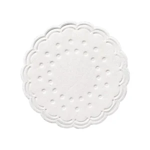 Koppebrikke DUNI 8L rund hvit (250)