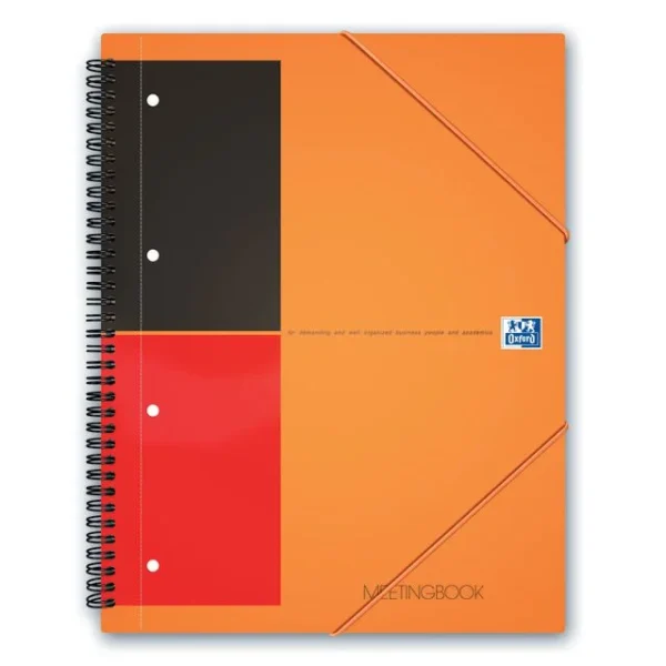 Notatbok OXFORD Int. Meetingbook A5 lin