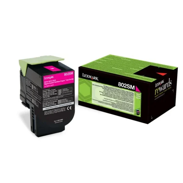 Toner LEXMARK PB 80C2SM0 magenta