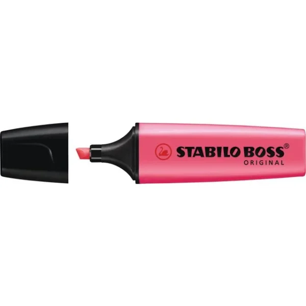 Tekstmarker STABILO Boss rosa