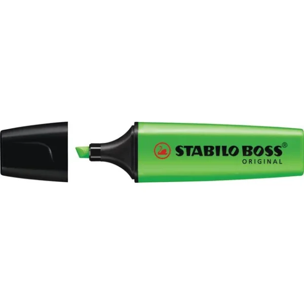 Tekstmarker STABILO Boss grønn