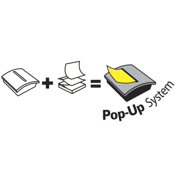 Notatblokk POST-IT ZN 76x127 neon (6)