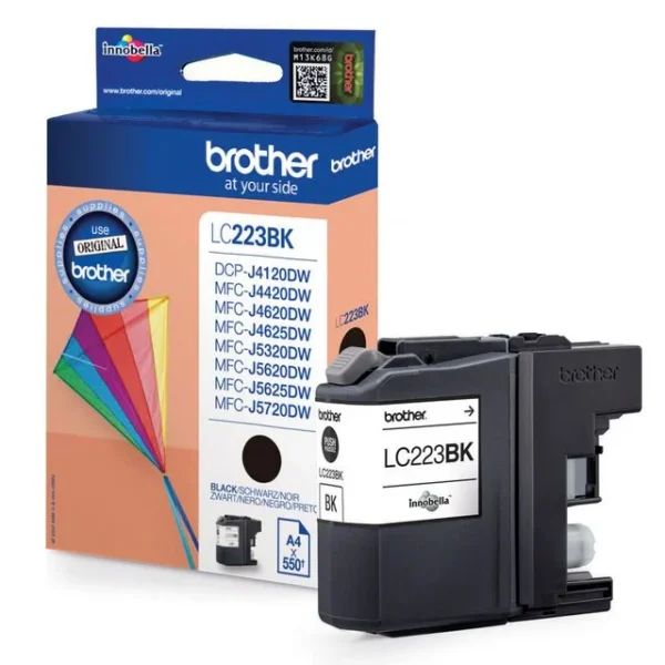 Blekk BROTHER LC223BK sort