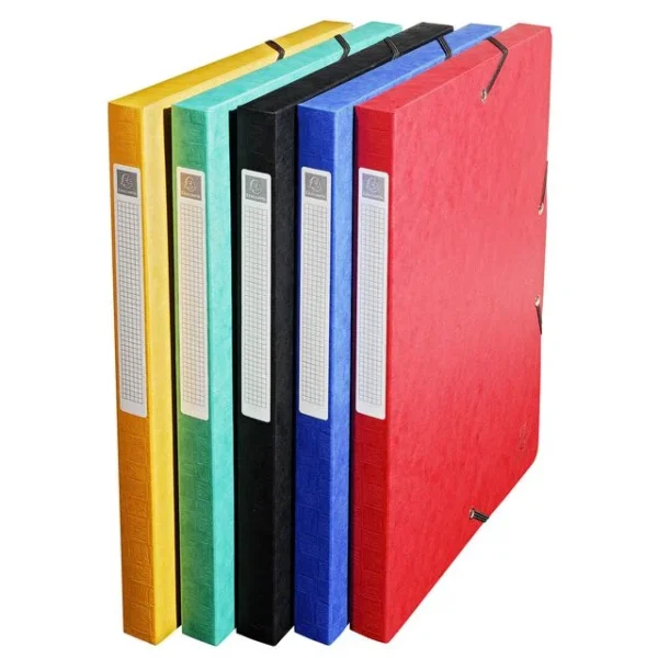 Strikkboks EXACOMPTA 25mm 600g ass.