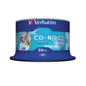 CD-R VERBATIM 700MB 52X Spindel (50)