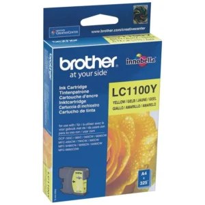 Blekk BROTHER LC1100Y gul