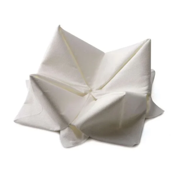 Serviett DUNI 3L 33cm hvit (125)