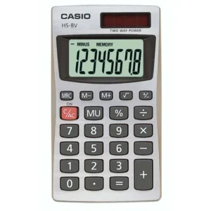 Lommekalkulator CASIO HS-8VA